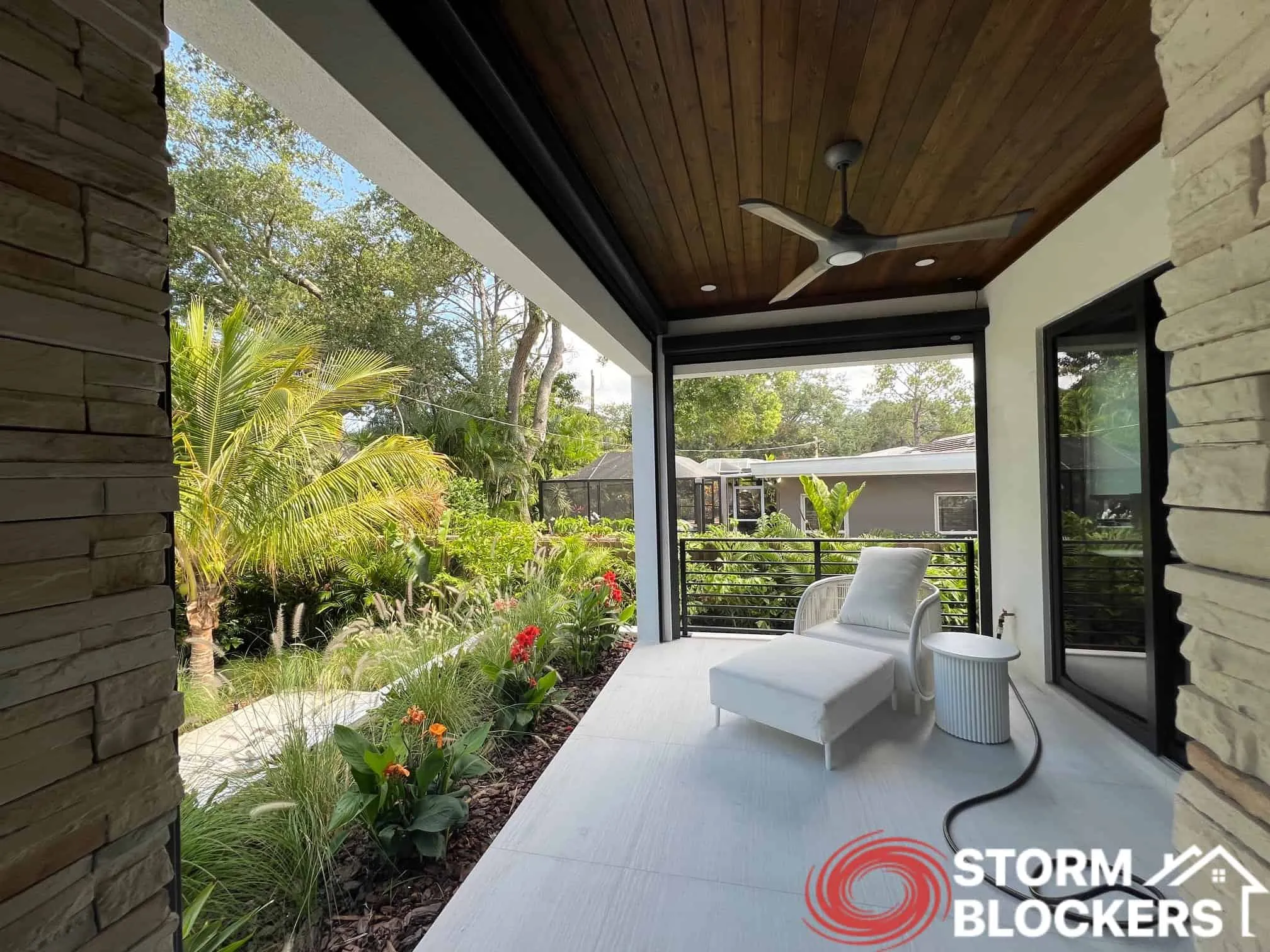 Motorized hurricane, solar, insect screens