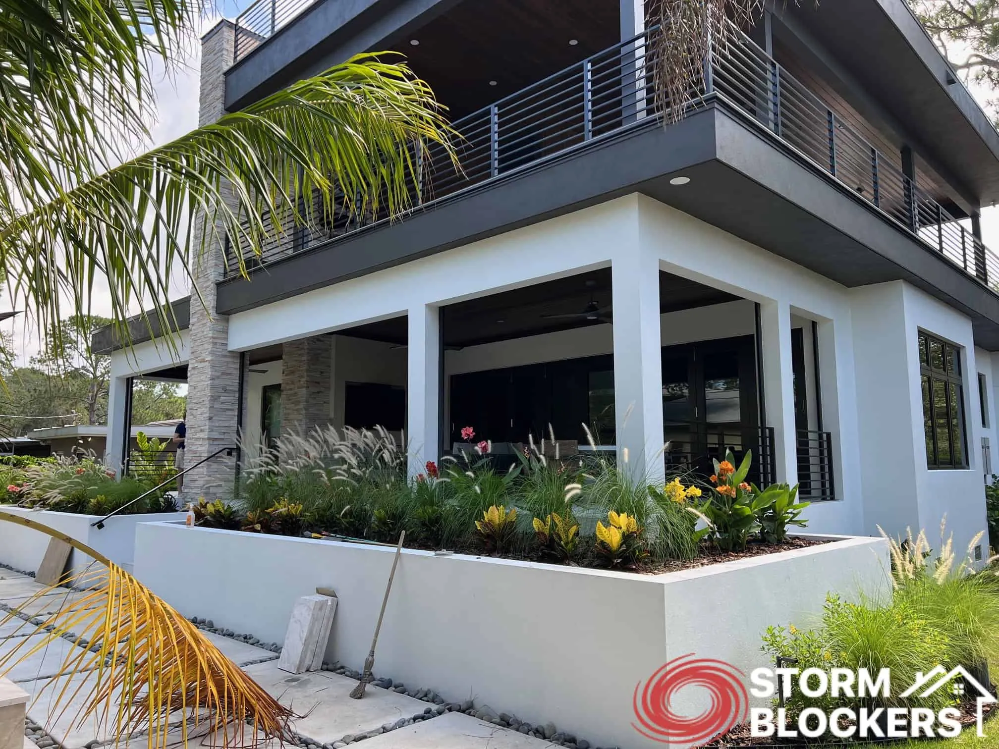 Motorized hurricane, solar, insect screens