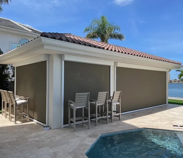 Hurricane Roll Down Shutters